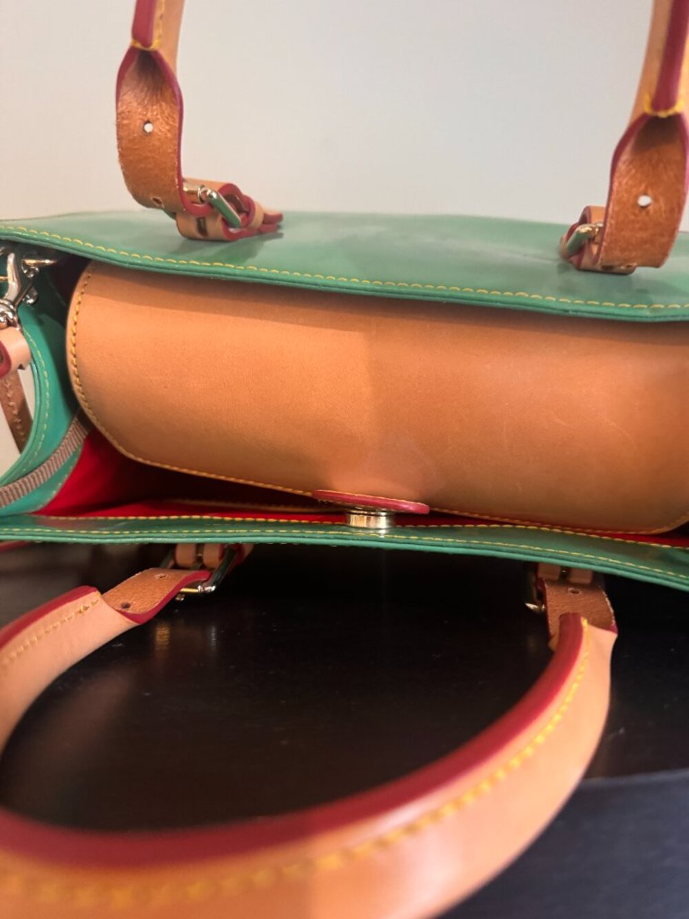 Vintage Dooney! Dooney & Bourke Janine Satchel - Picture 4 of 13